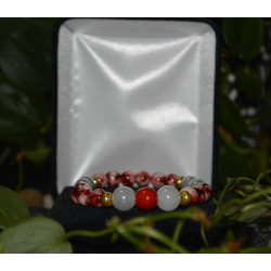 Women's Elastic Glass Beaded Bracelet