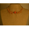 Women's memory wire choker & bracelet set