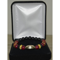 Men's beaded bracelet