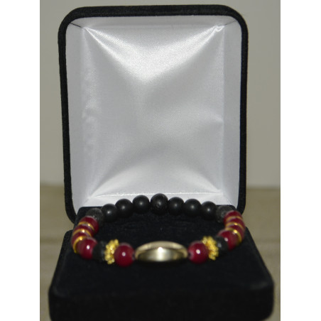 Men's beaded bracelet
