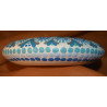 Shades of Blue - Hand Painted Dot Mandala Tea Candle Holder