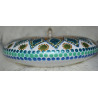 GOLD & TURQUOISE MANDALA TEA CANDLE HOLDER