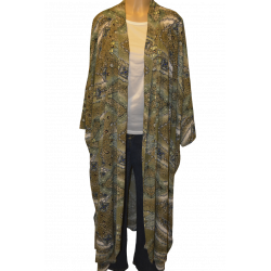 Women’s handmade Kimono Duster w/split