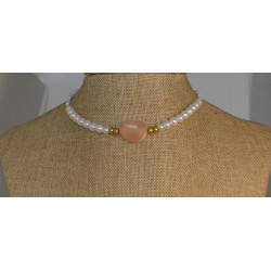 Memory wire choker necklace