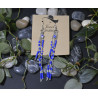 Dangled seed bead earrings